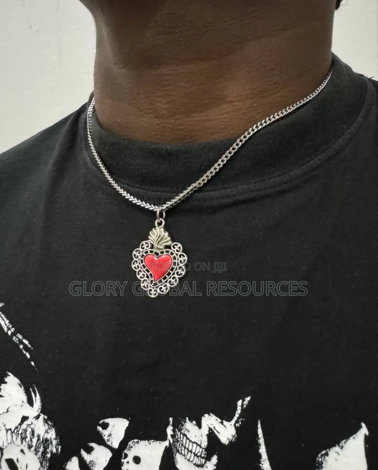 Steel Neckpiece 
For Men