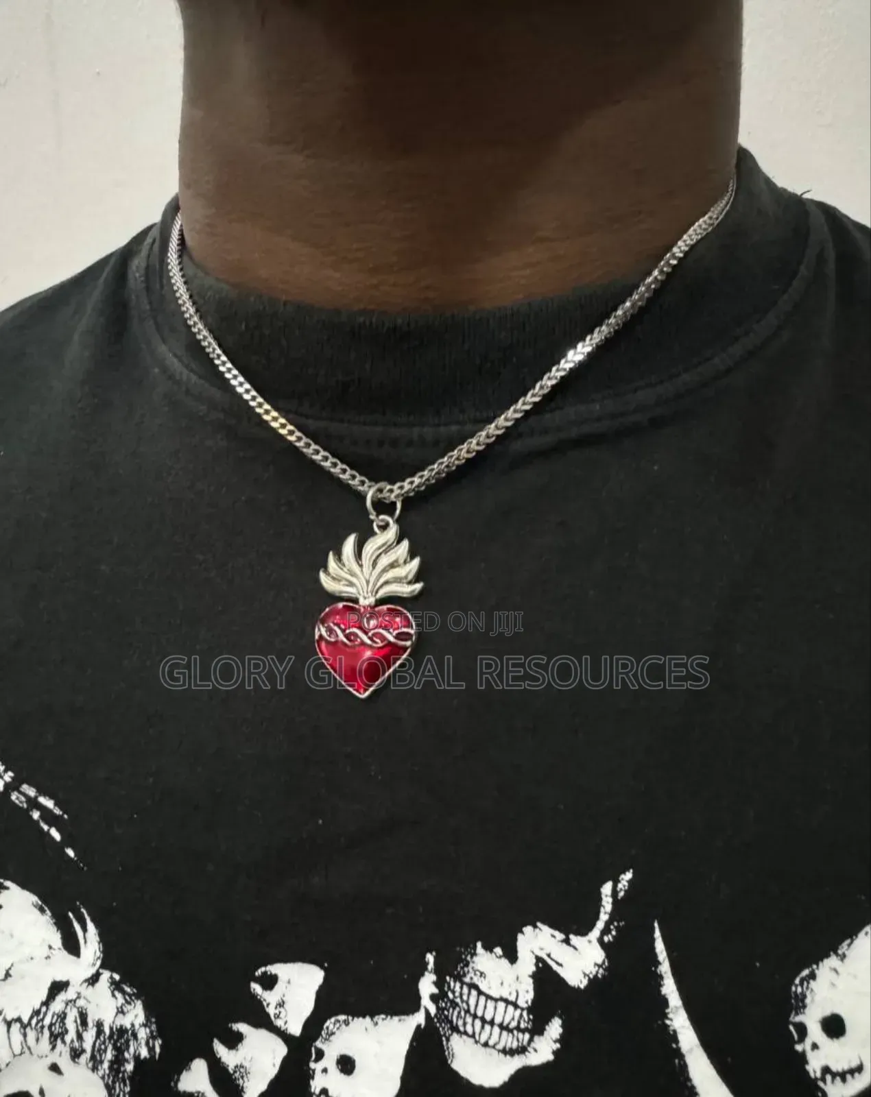 Steel Neckpiece 
For Men