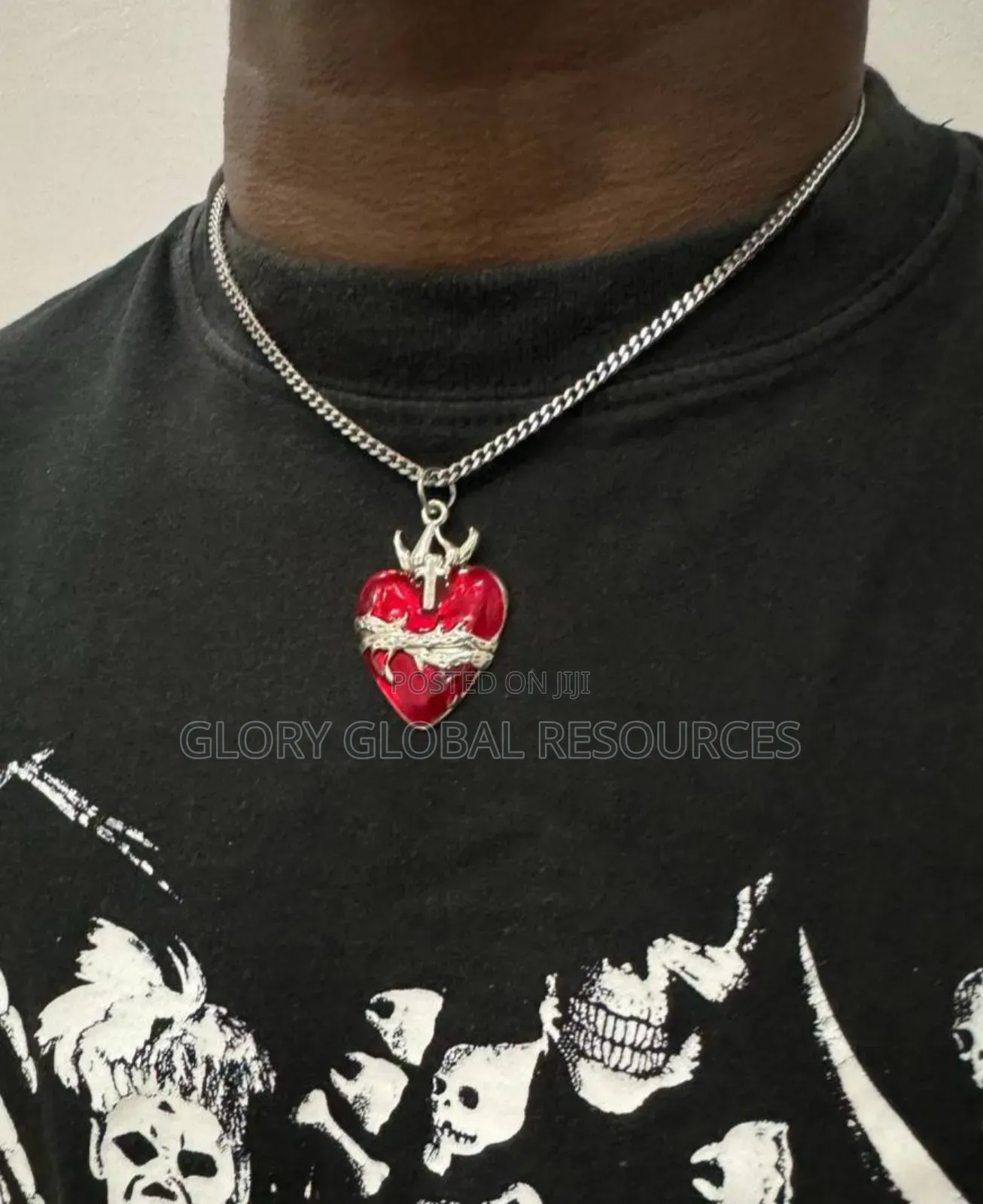 Steel Neckpiece 
For Men