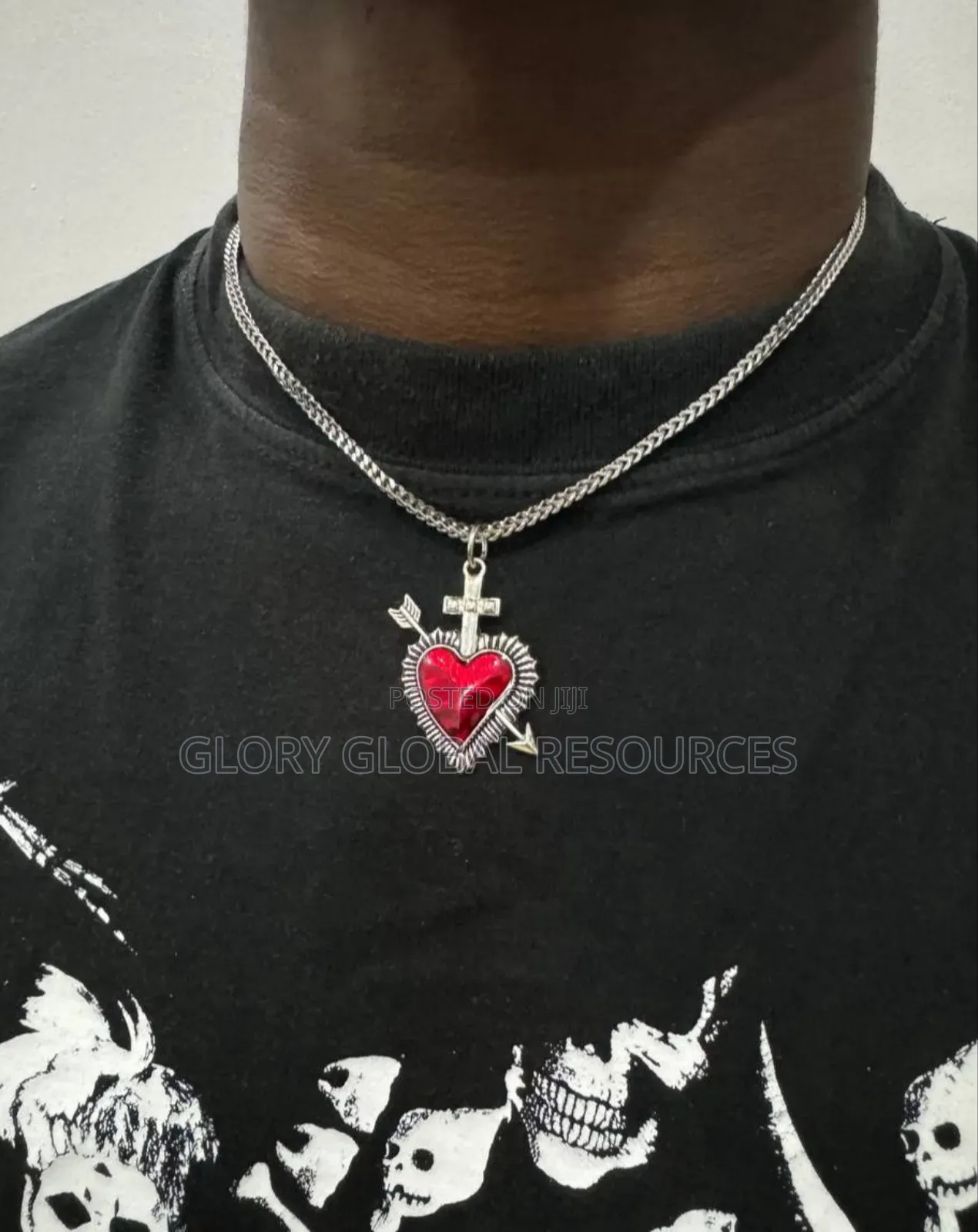 Steel Neckpiece 
For Men