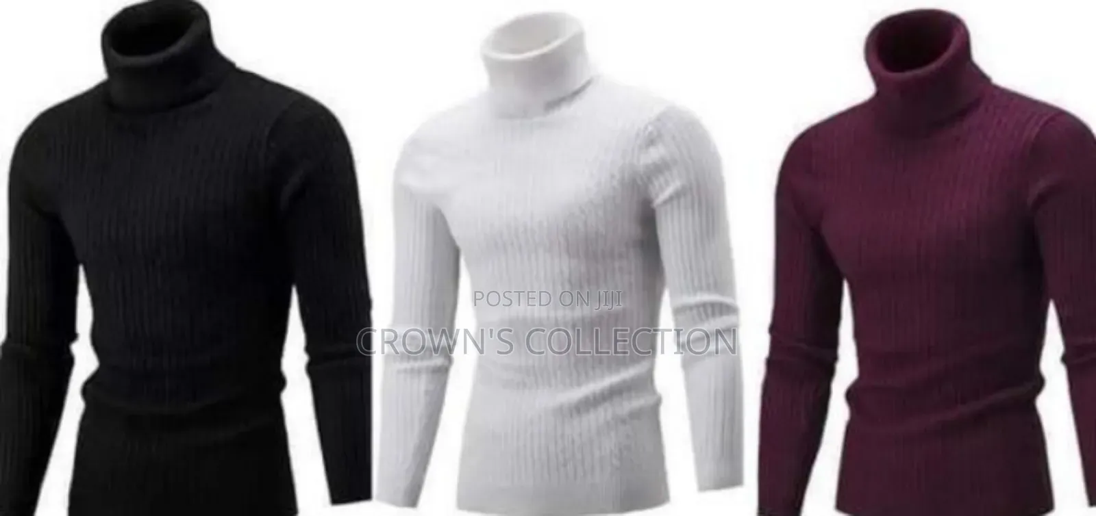 Quality Unisex Turtle Neck Cardigan