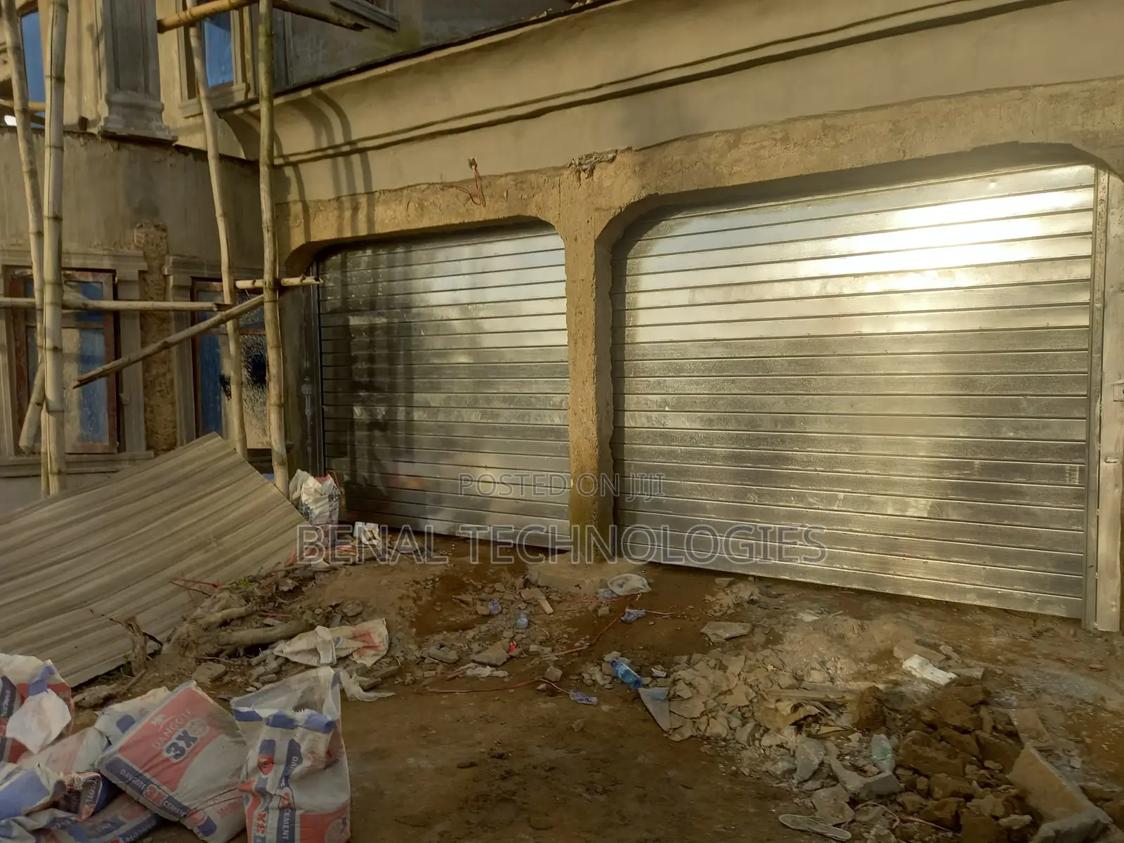 Automated Roller Shutter Entrances