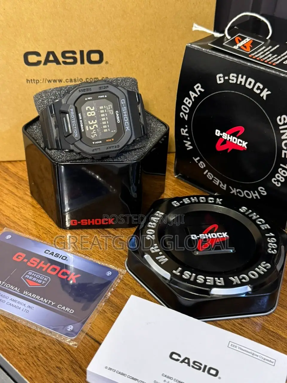 G-Shock !! Comes With Full Box and Bag