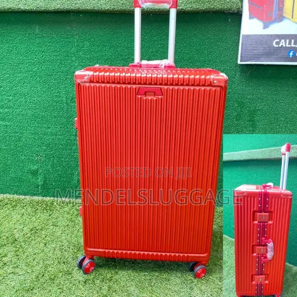 Red Unisex Luggage