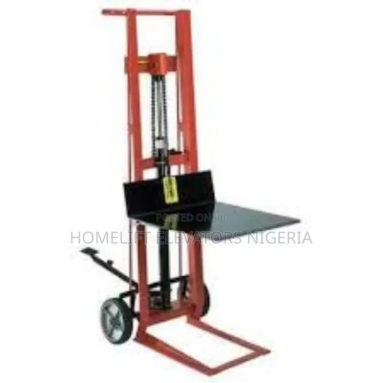 Hydraulic Lift Stacker for Material Handling