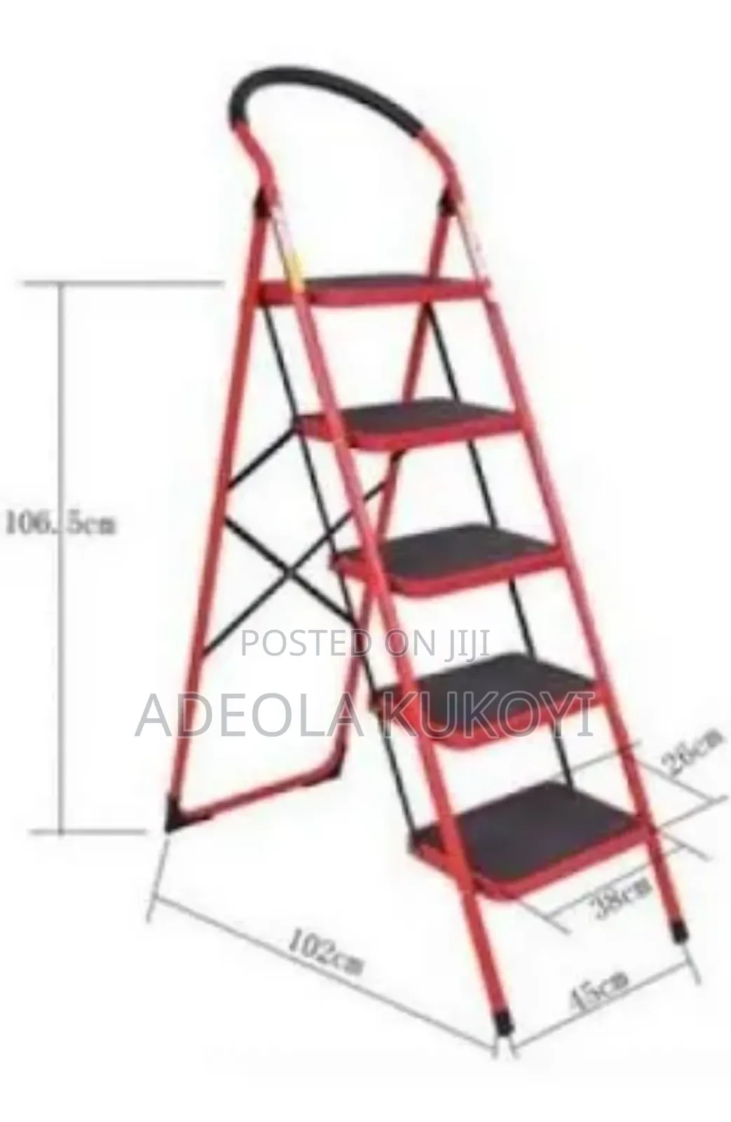 Red Ladder - Available In Different Steps