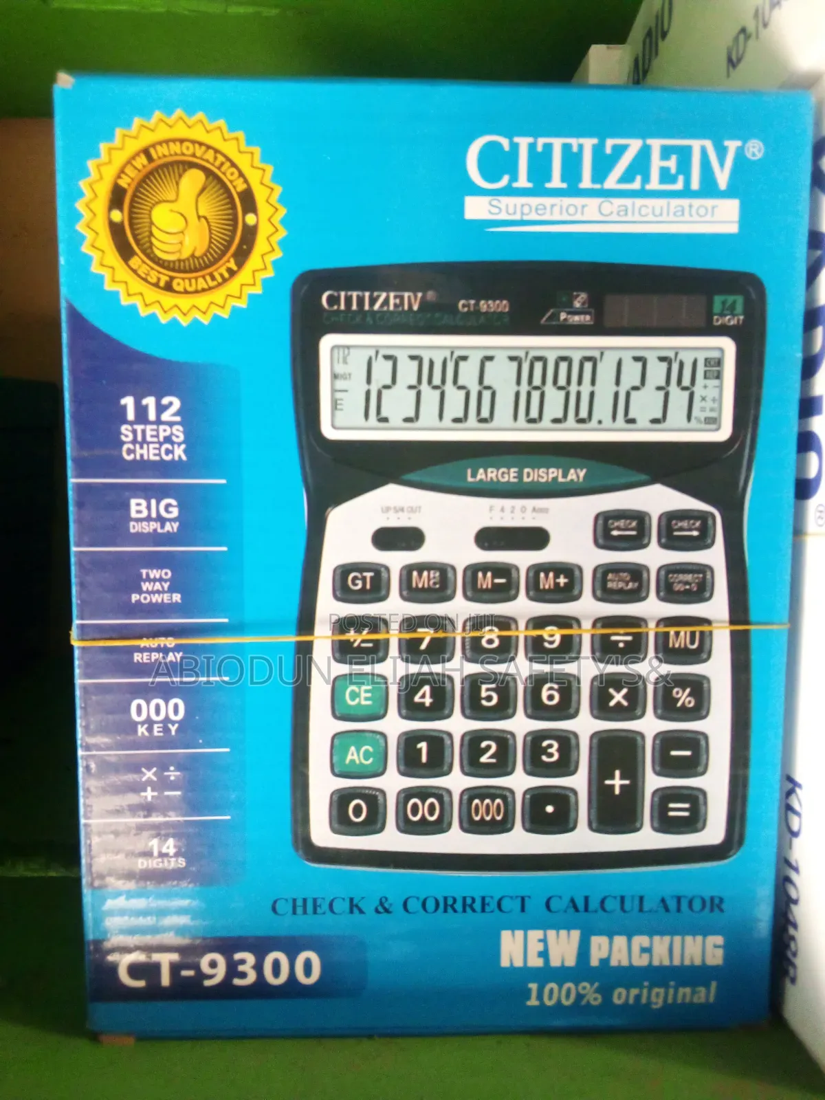 Superior Calculator CT 300