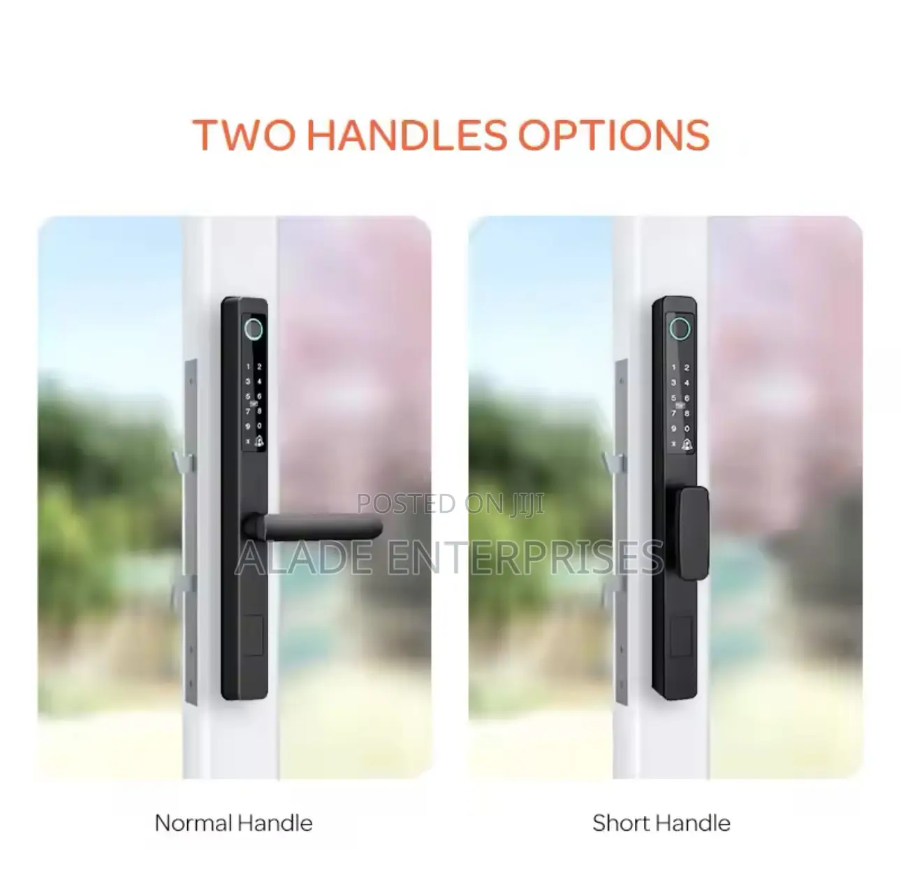 Security Waterproof Fingerprint Deadbolt Smart Lock