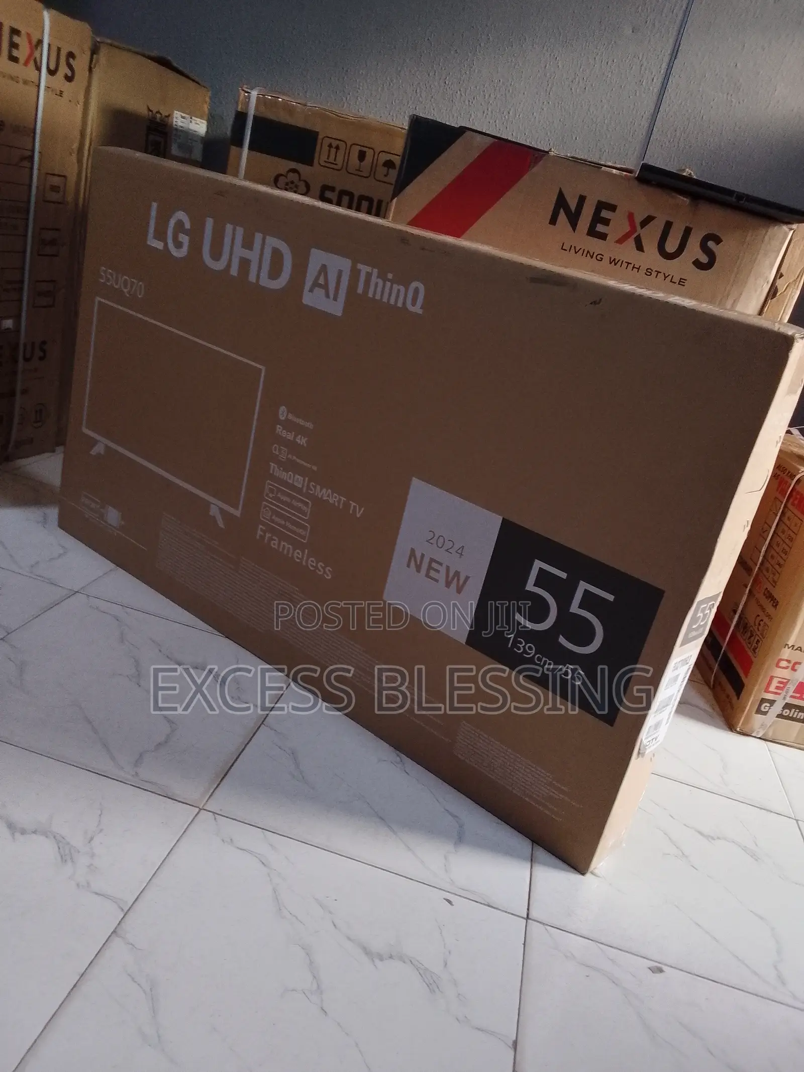 55 Inches LG Smart Frameless Tv-55uq70