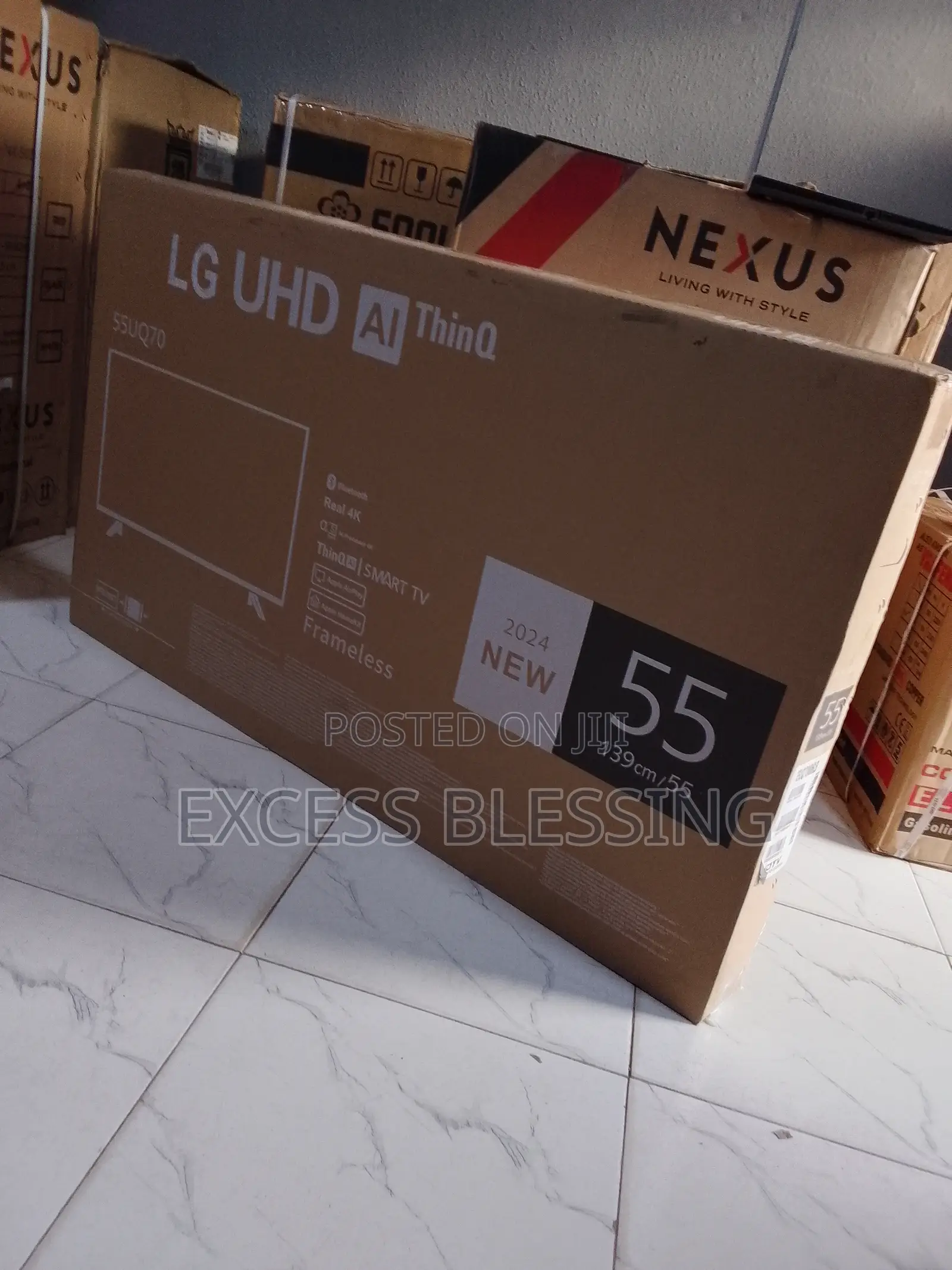 55 Inches LG Smart Frameless Tv-55uq70