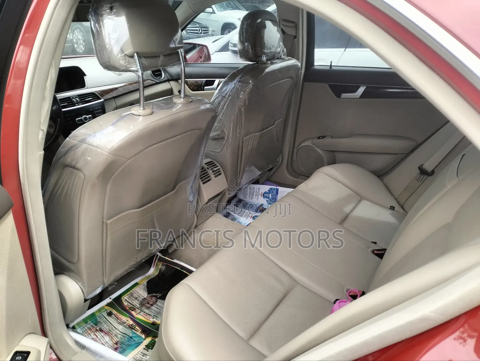 Mercedes-Benz C300 2014 Red