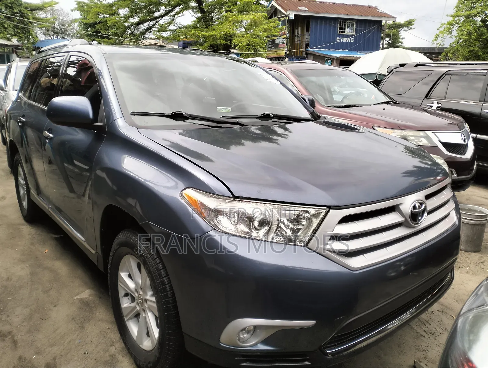 Toyota Highlander 3.5L 4WD 2013 Blue