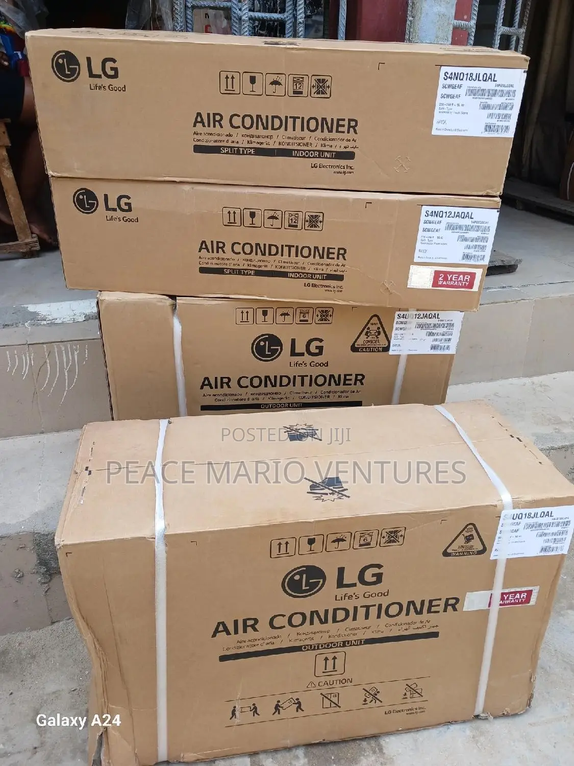 LG Original Airconditioner 2hp With 4years Warranty