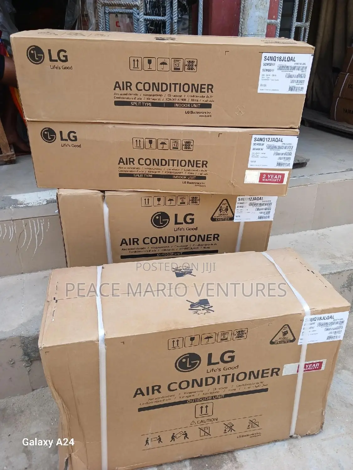 LG Original Airconditioner 2hp With 4years Warranty