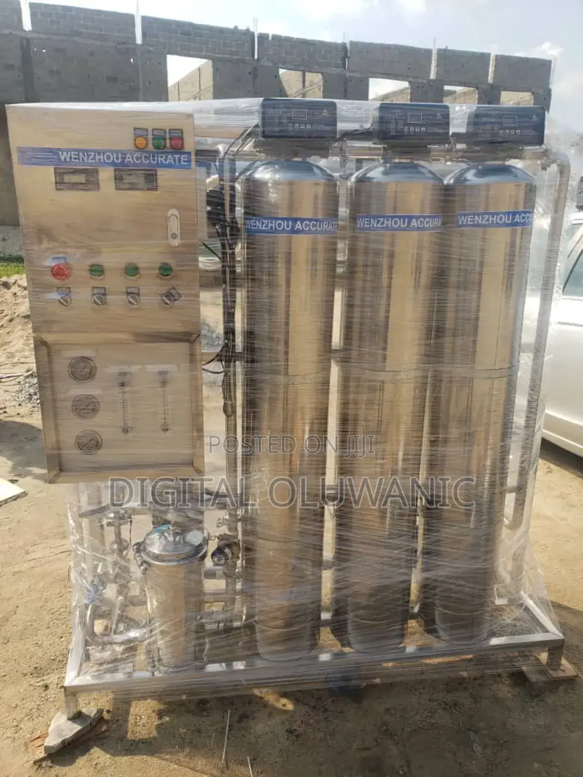 Reverse Osmosis With Treatment Tank