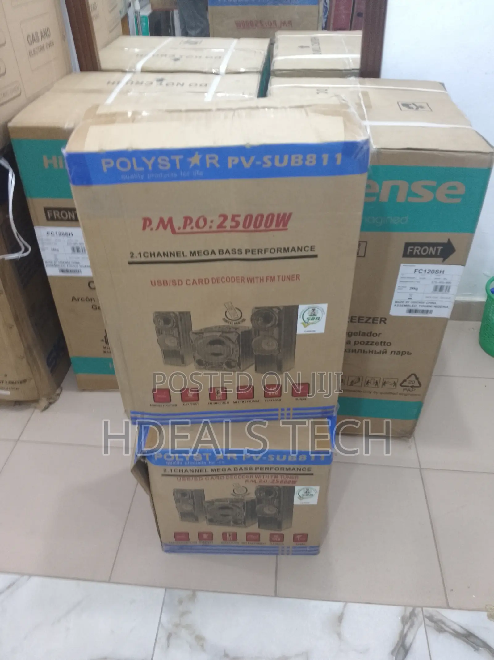 New in Polystar Wireless Soundbar System