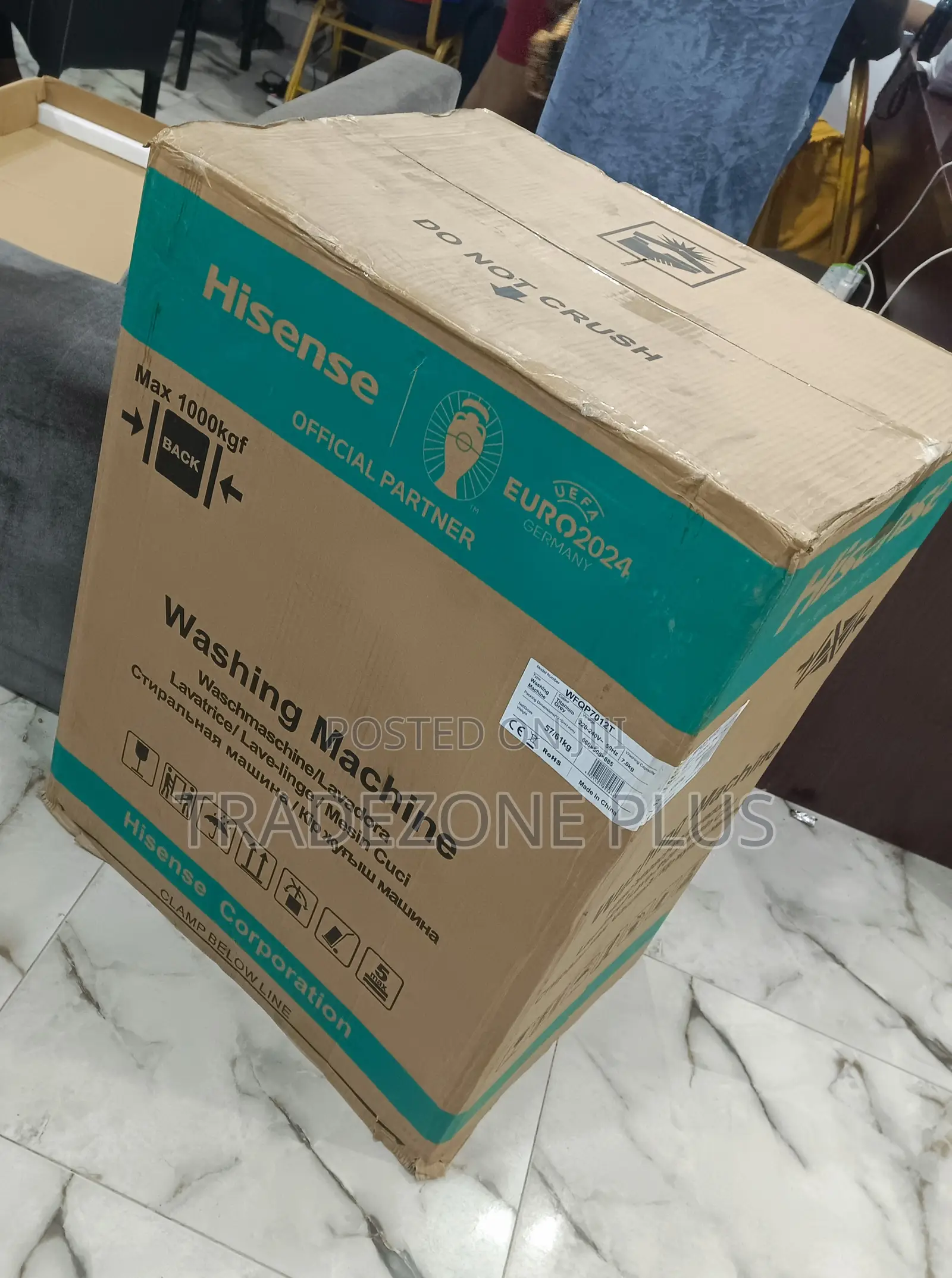 Spin Cycle Master Hisense Washing Machine Wfqp7012t