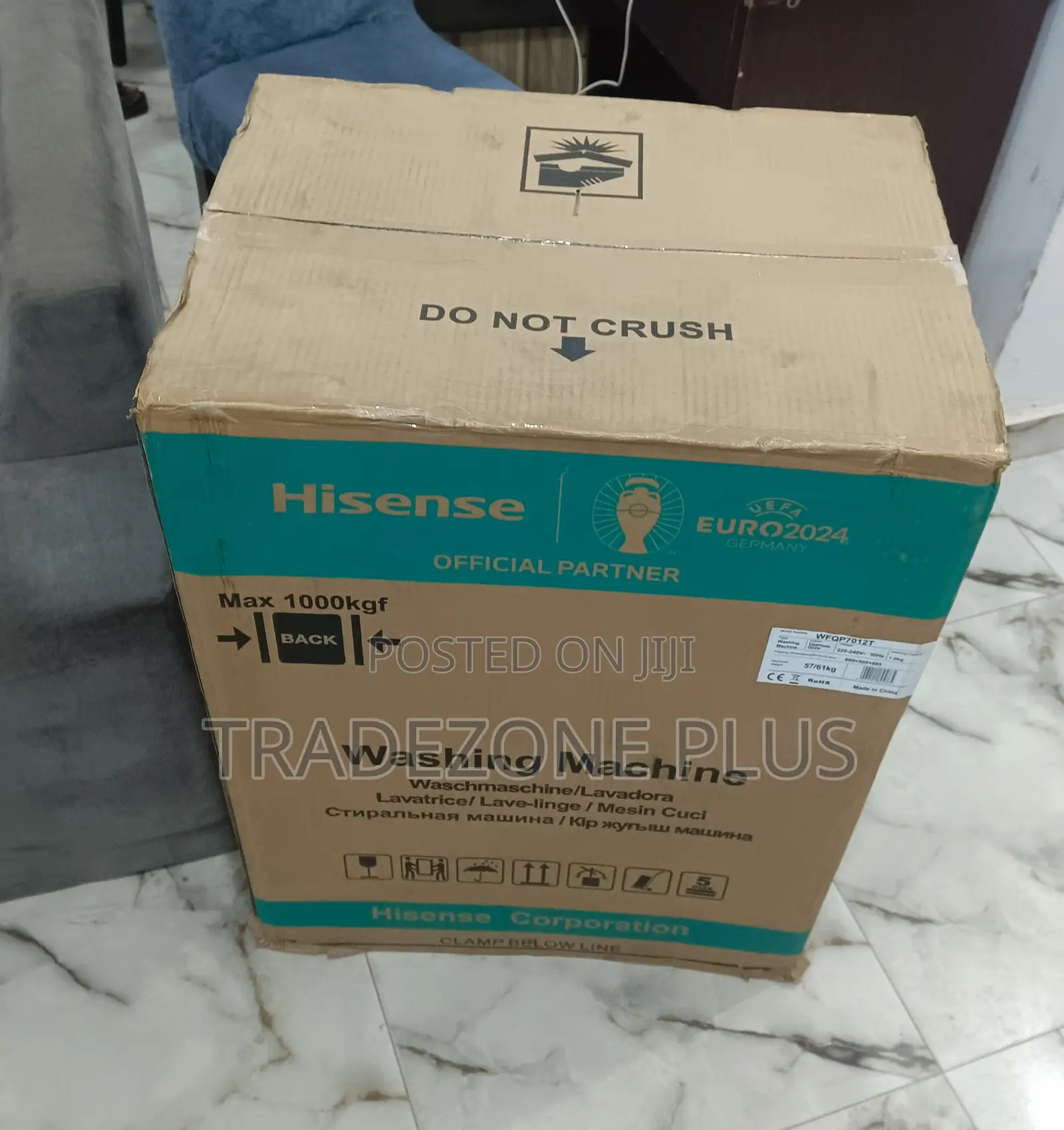Laundry Day Savior Hisense Washing Machine Wfqp7012t