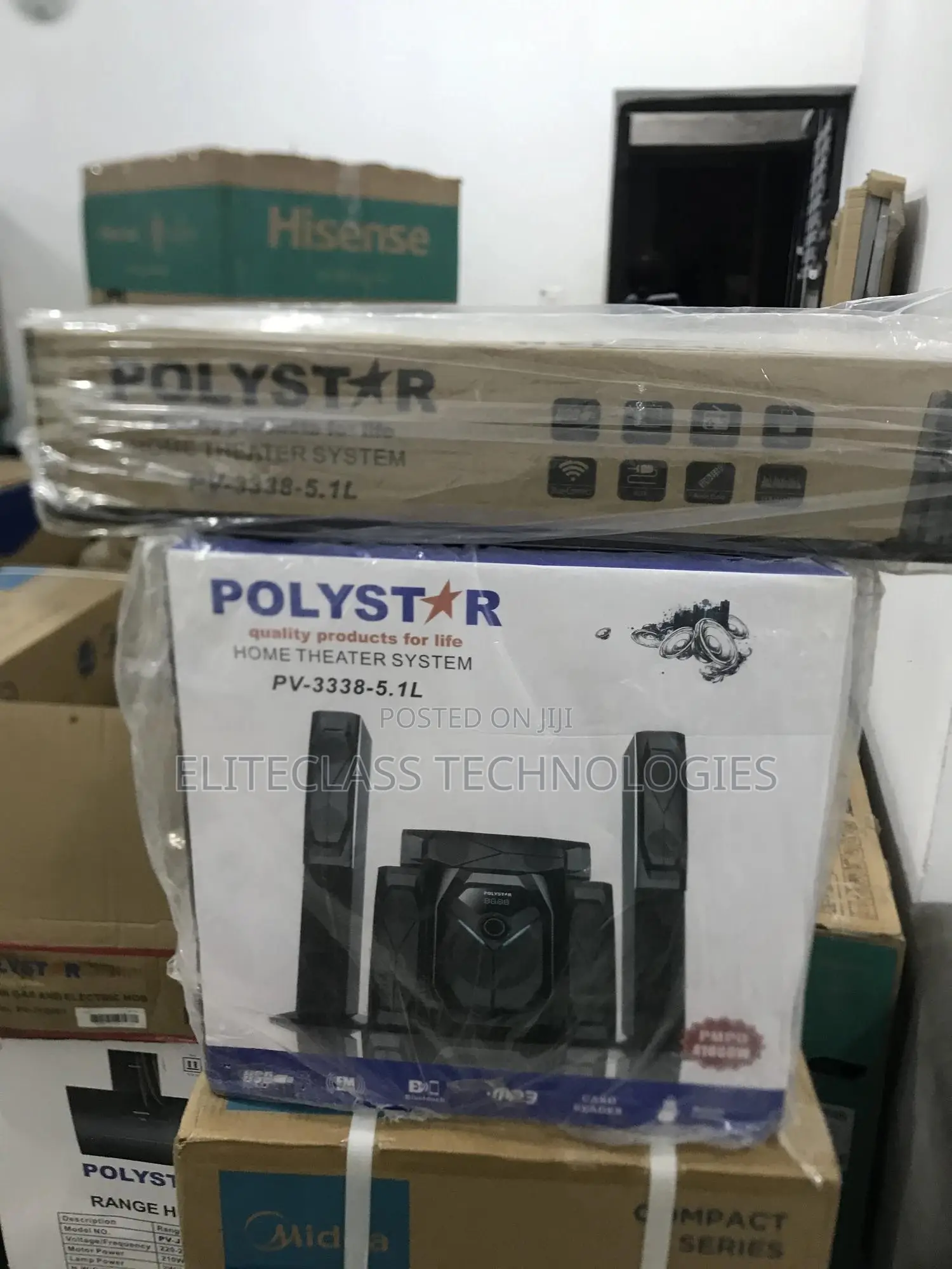 Studio-grade Audio Polystar Home Theater System