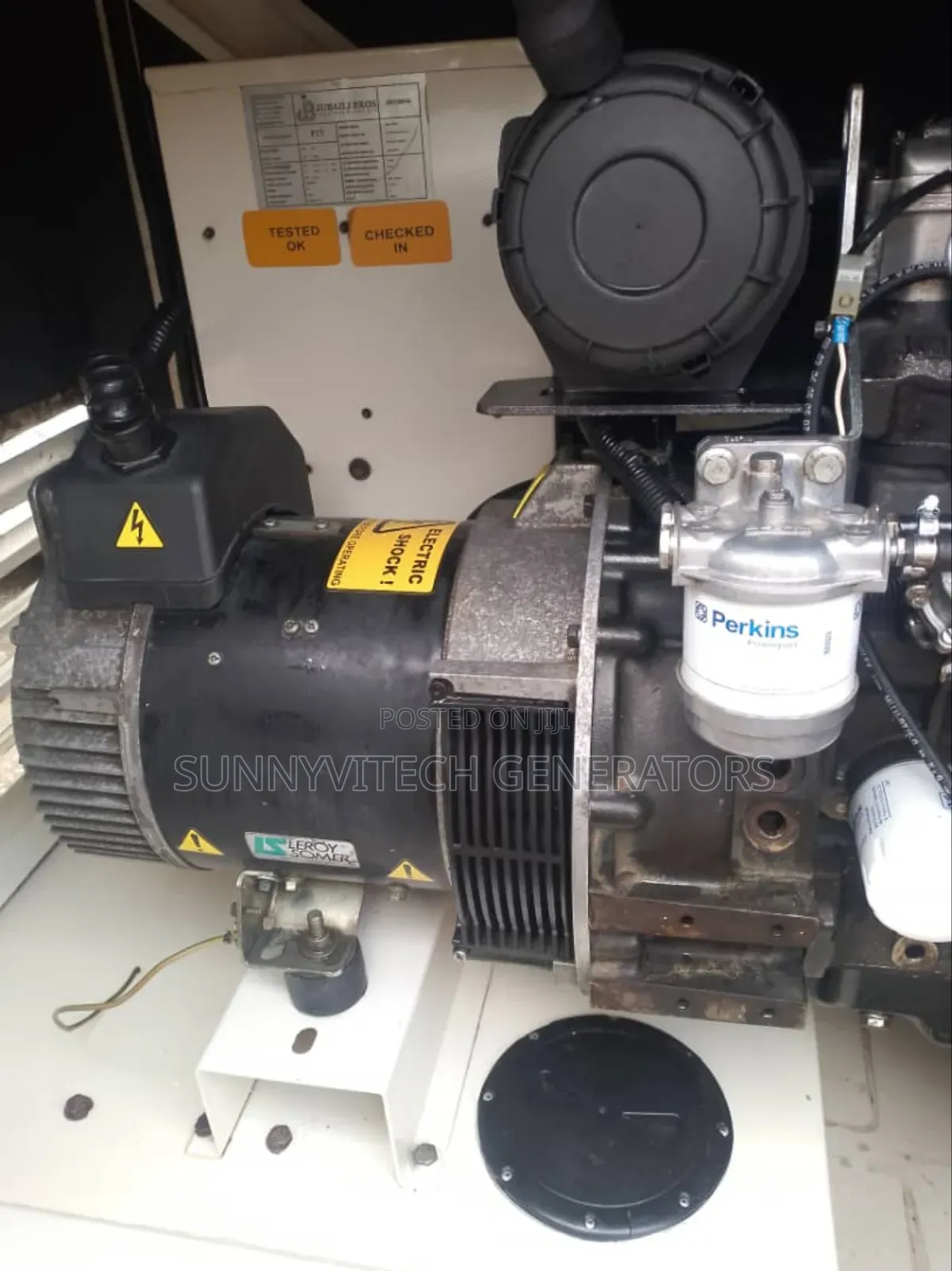 15kva Perkins Generator Super Silence Almost New One