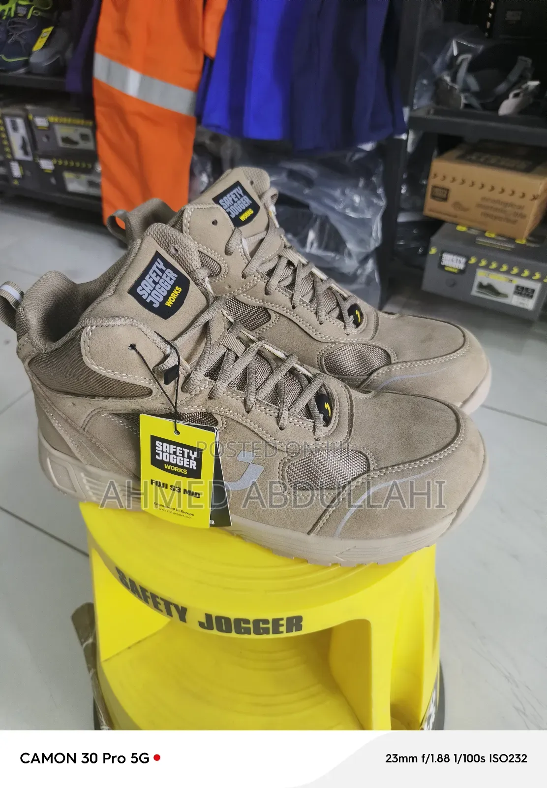 Fuji S3 Safety Jogger Boots