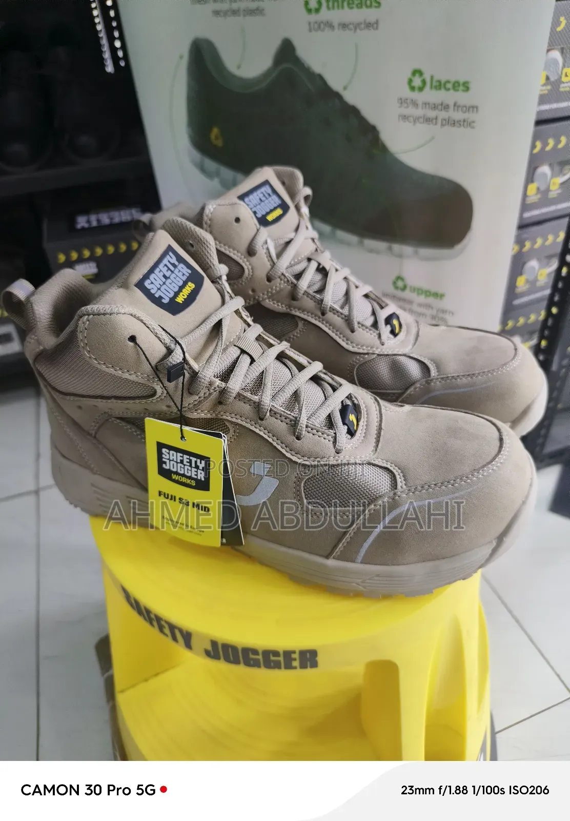 Fuji S3 Safety Jogger Boots