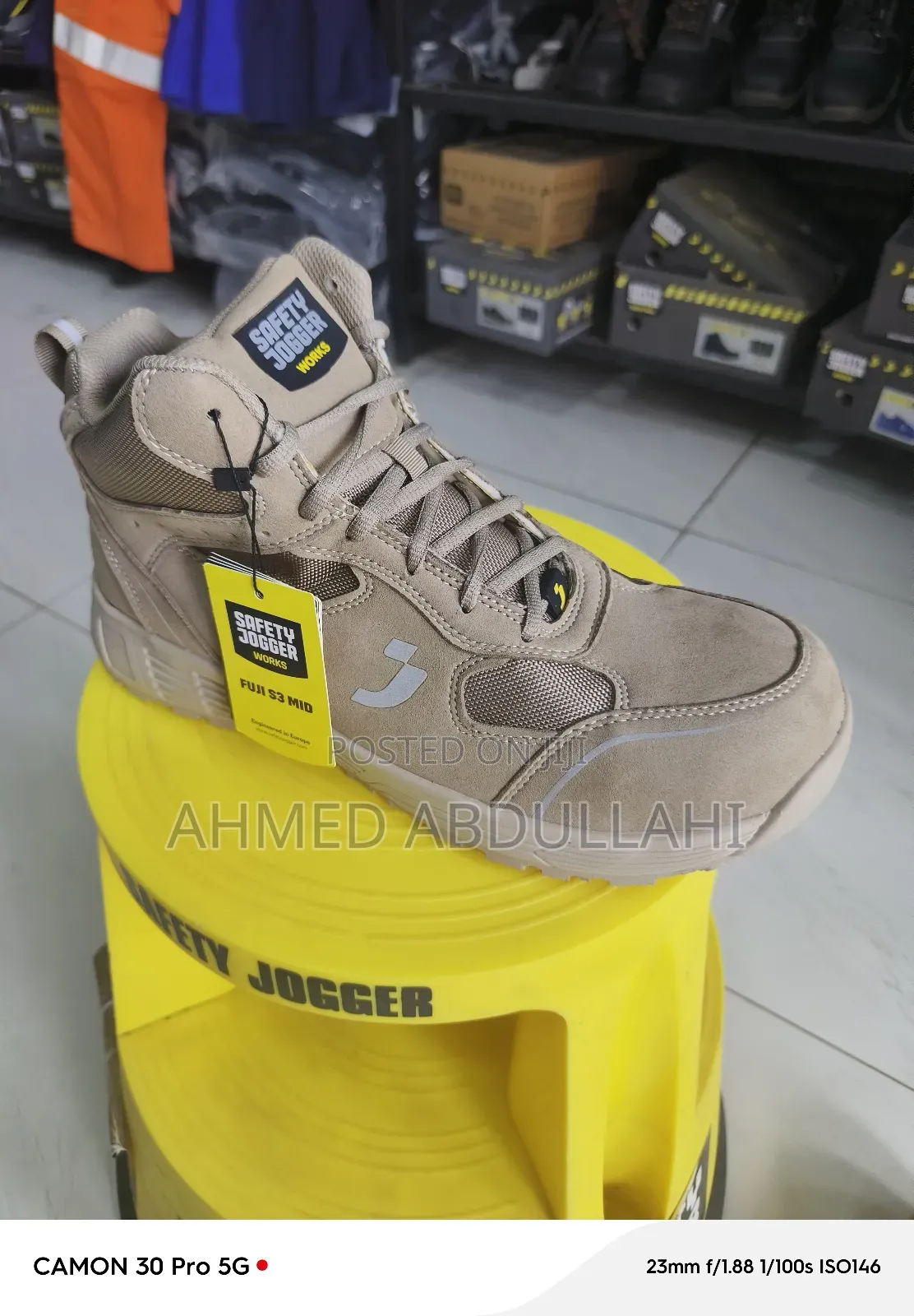 Fuji S3 Safety Jogger Boots
