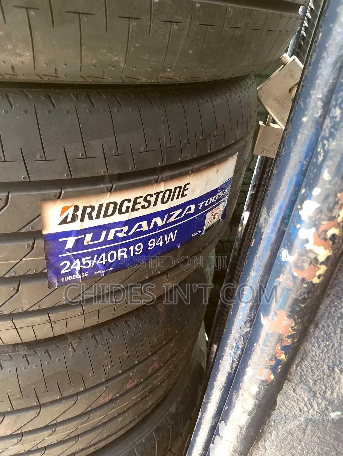 245/40/19 Brigdston Tire Original Warranty