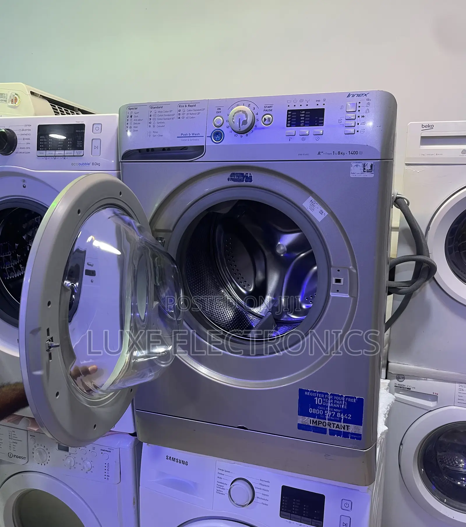 8kg Front Loader Automatic Washing Machine Direct UK Used