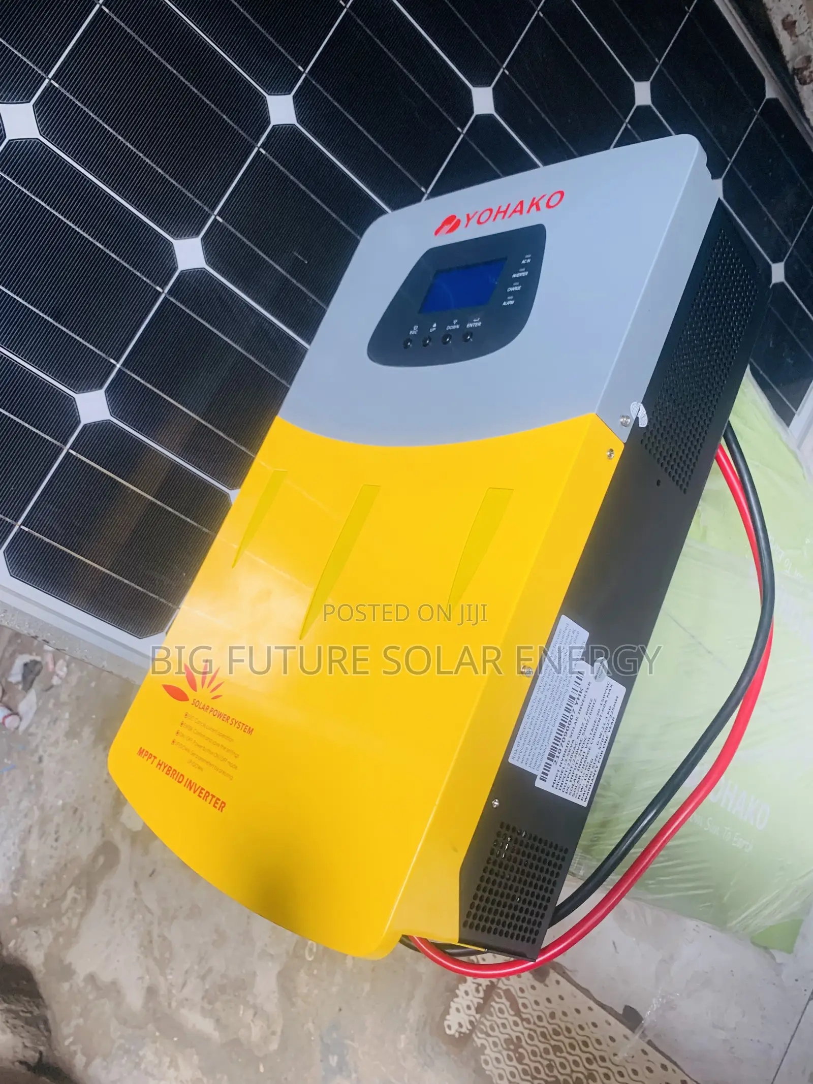 3.5kva Yohako Hybrid Solar Inverter 24v