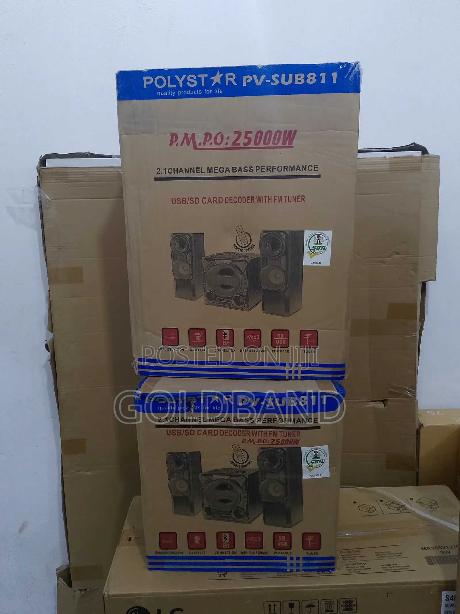 2.1ch Polystar Sound Symphony Home Theater Systems