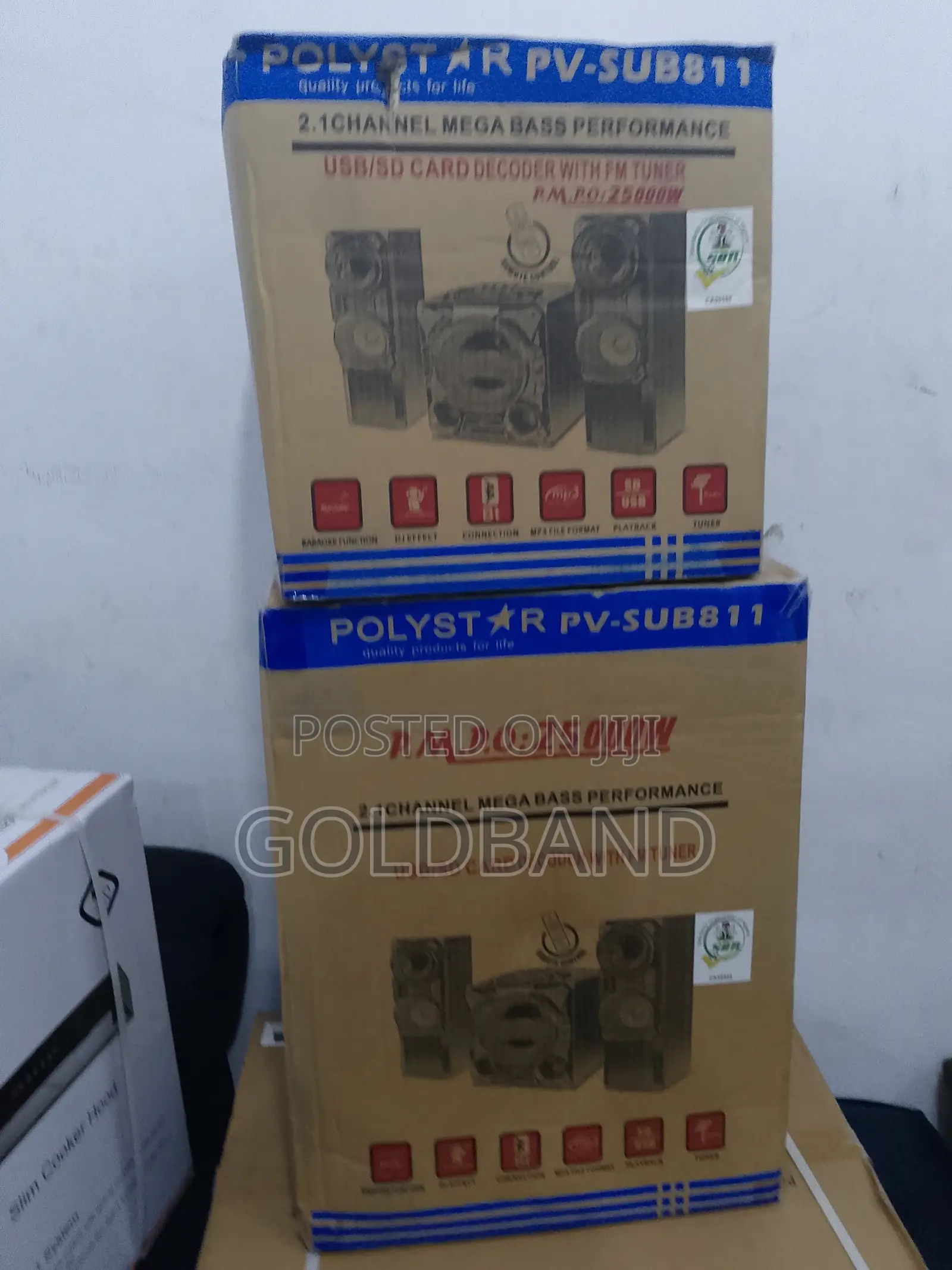 2.1ch Polystar Hythm Reigns Home Theater Systems