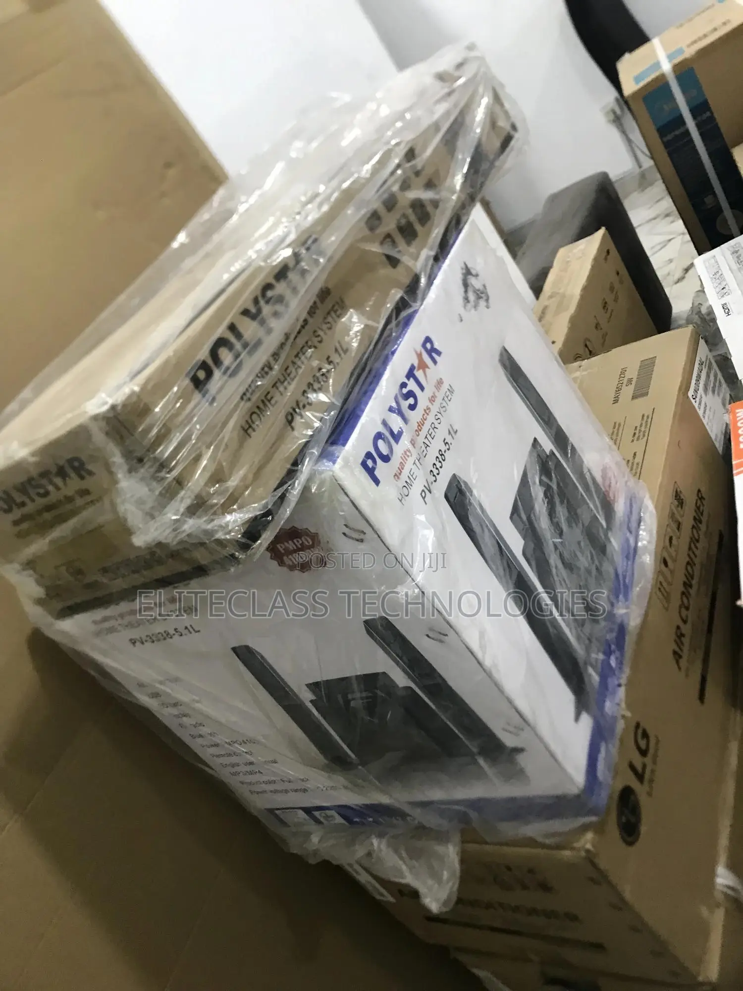 Polystar Home Theater System With High Sound Audio