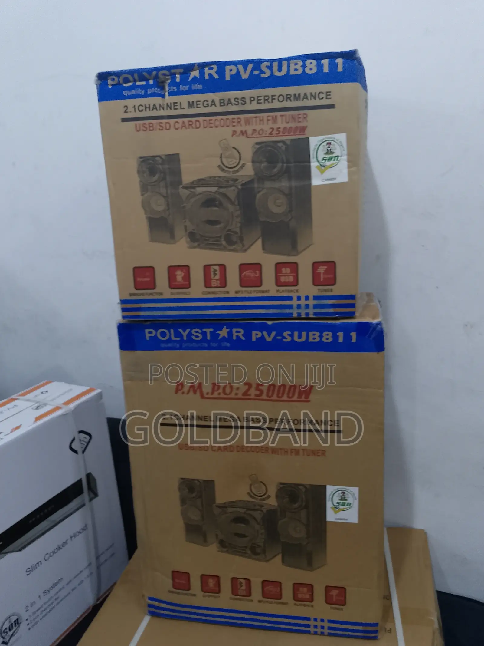 2.1ch Polystar Sound Wave Home Theater Systems