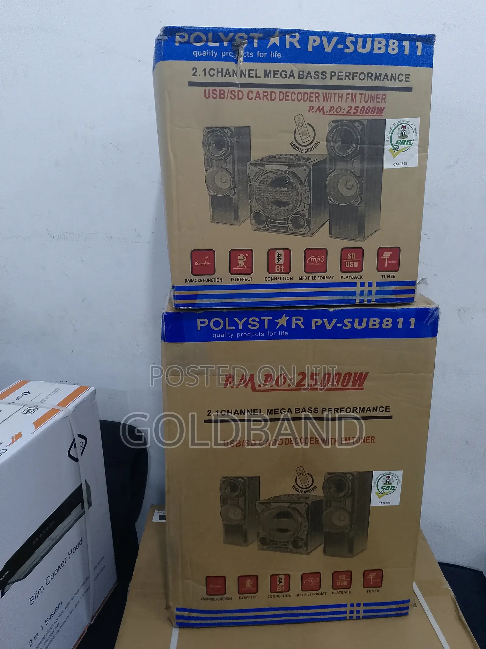 2.1ch Polystar Home Theater Systems (Mp3 Format)