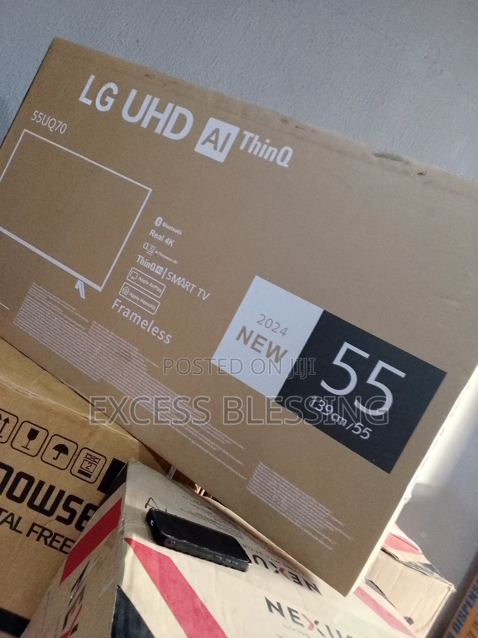 LG Smart 55 Inches Frameless Television-55uq70