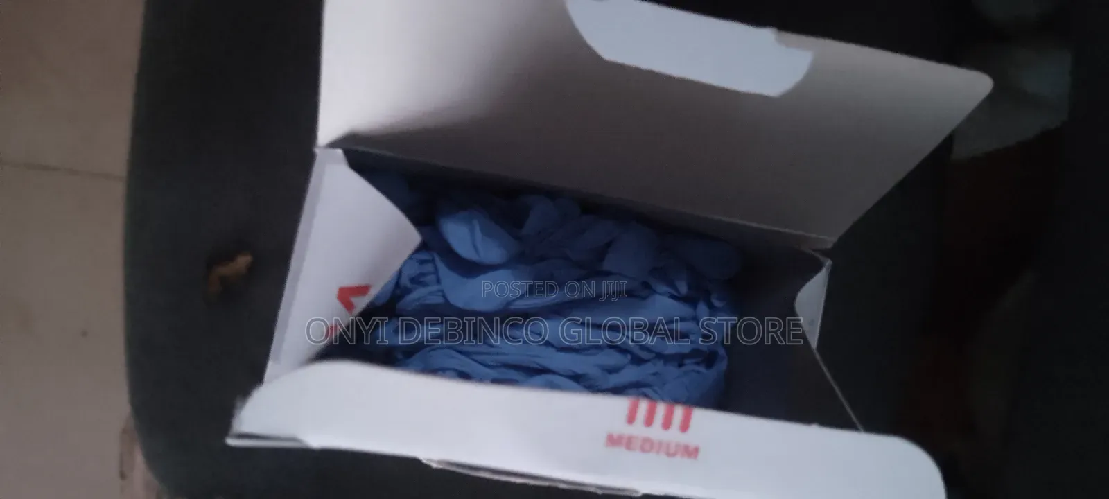 Blue Disposable Nitrile All Purpose Safe Working Glove 100pc