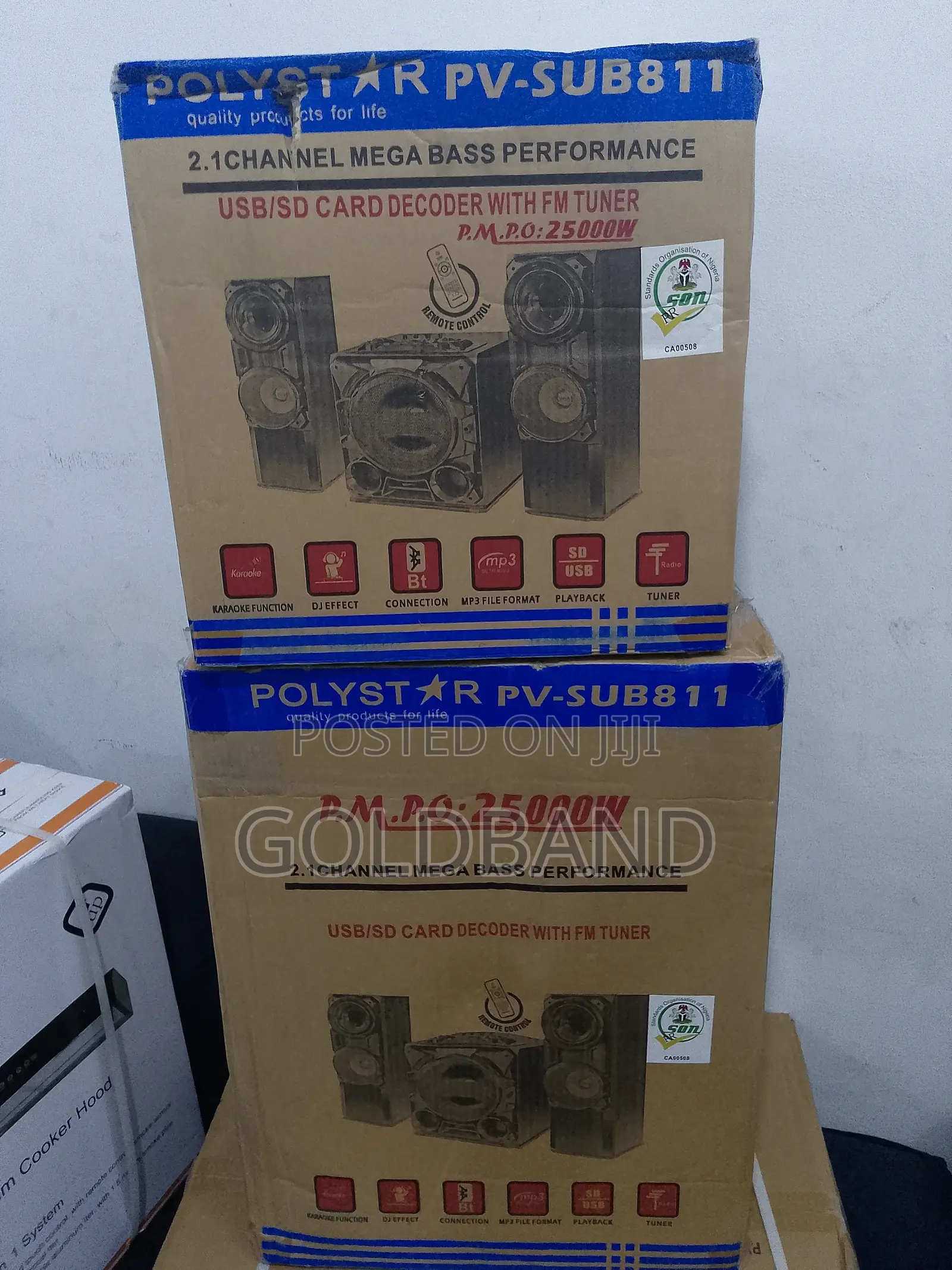 2.1ch Polystar Home Friendly Home Theater Systems