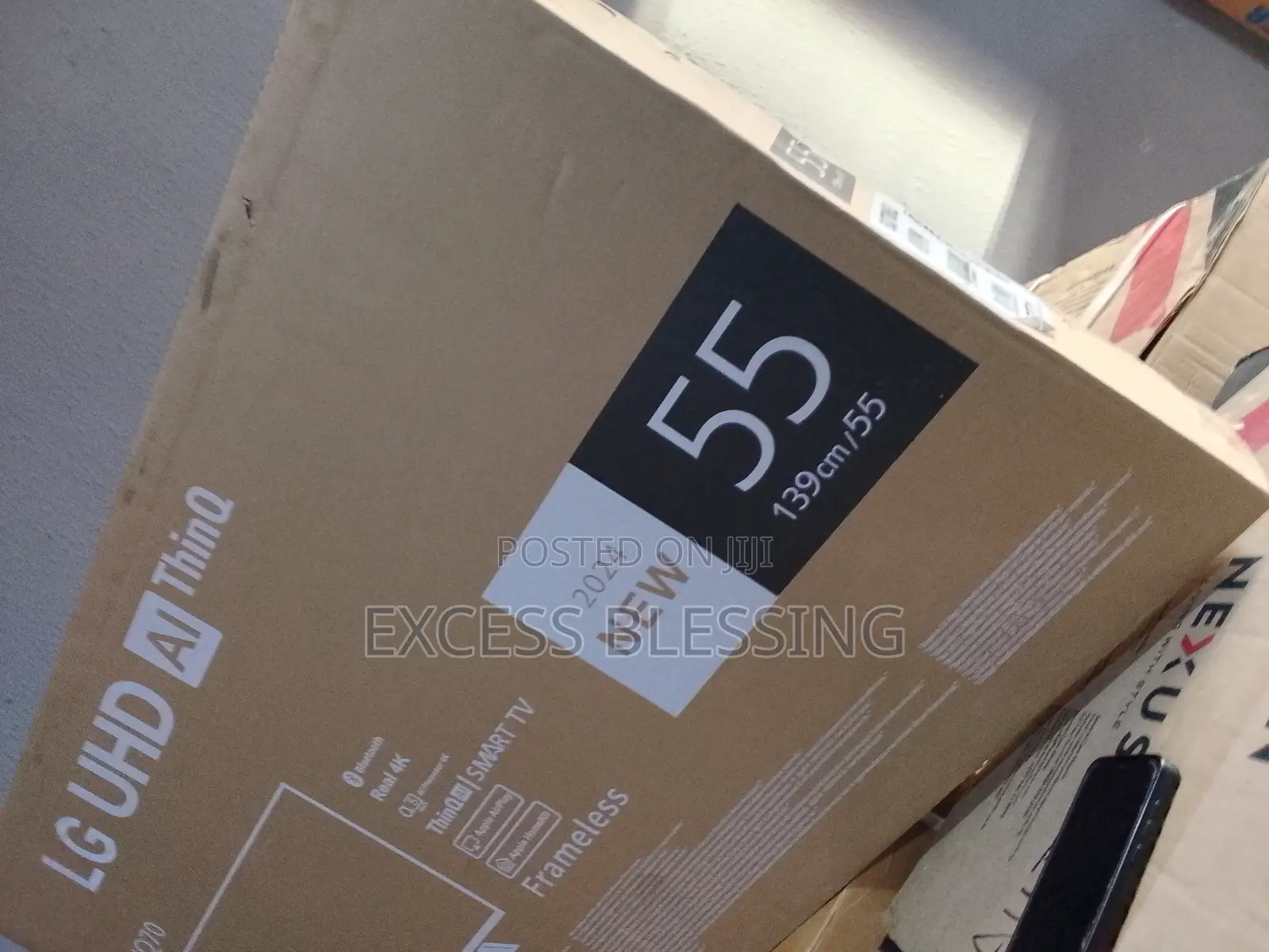 High Quality LG Smart 55 Inches Frameless Television 55uq70