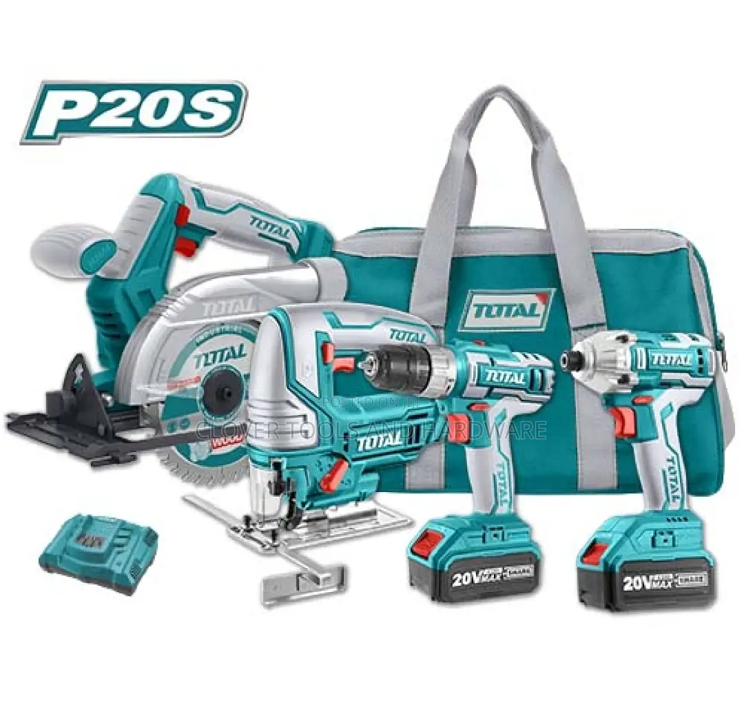 Total Cordless 4 PCS Combo Kit Tckli2010