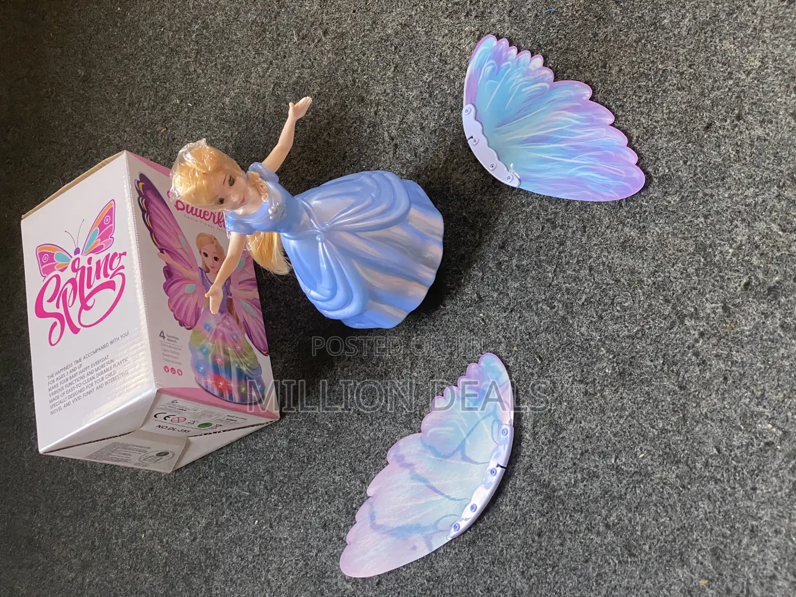 Battery Operated Girl Child Butterfly