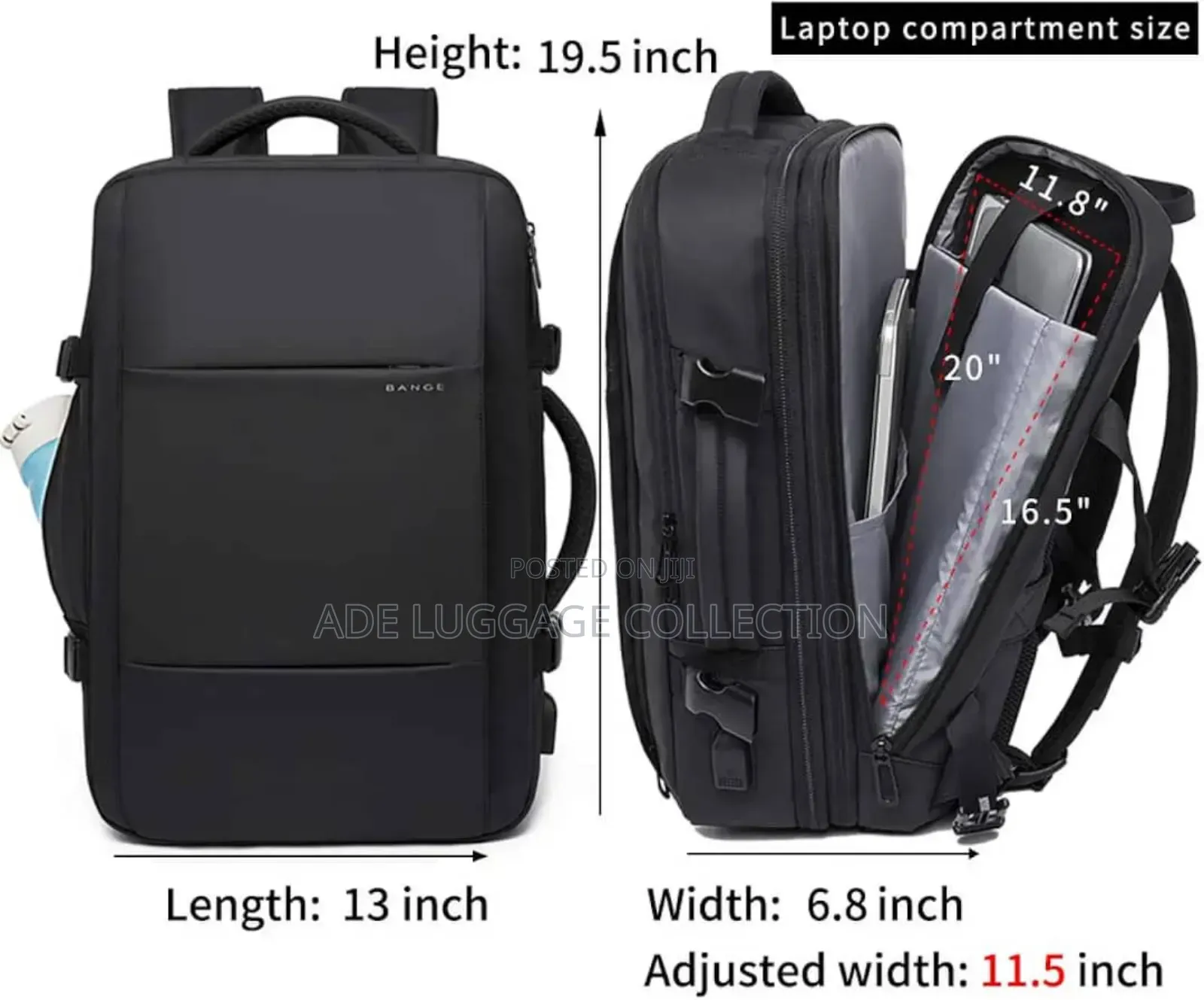 Bange Leather Laptop Bag