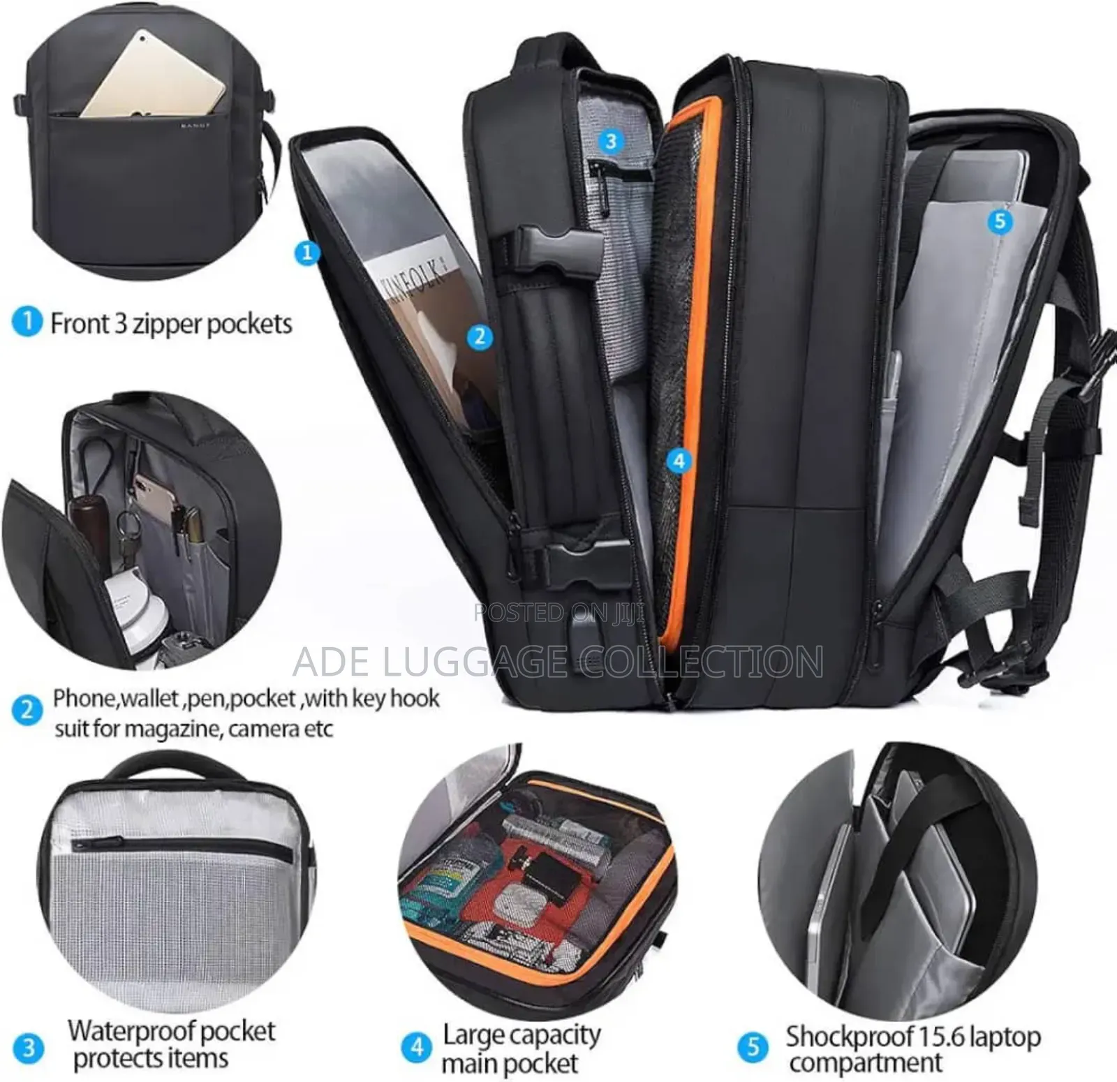 Bange Leather Laptop Bag