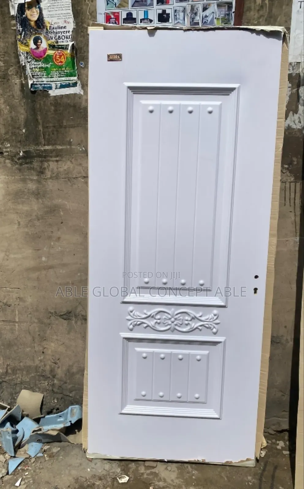 Water Resistant Wooden Doors Wpc