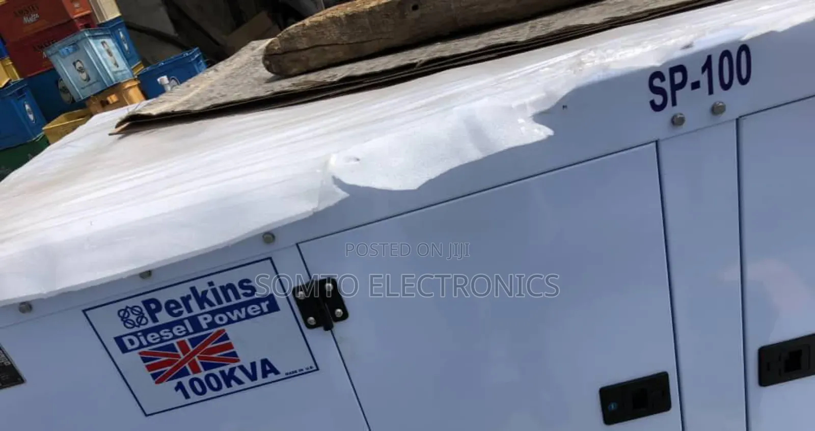 100kva Original Perkins Soundproof With 100%Copper Coir