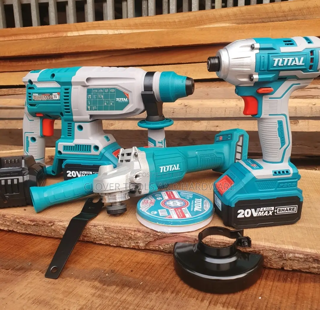 Total 3 In 1combo Kit Li-ion 20V / 4ah (TOSLI240202)