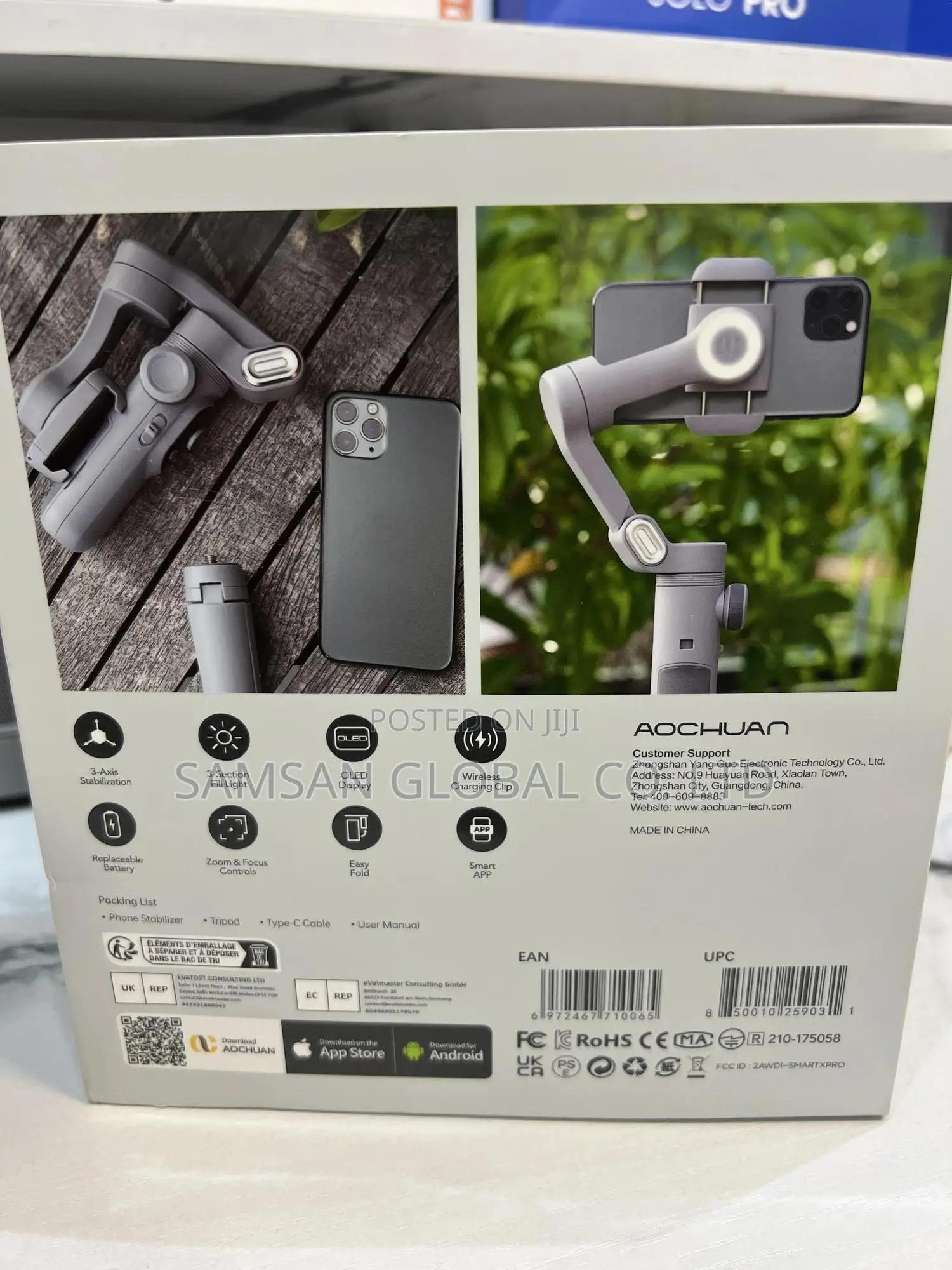 Smart X Pro Gimbal for Tiktok Youtube Video Contents