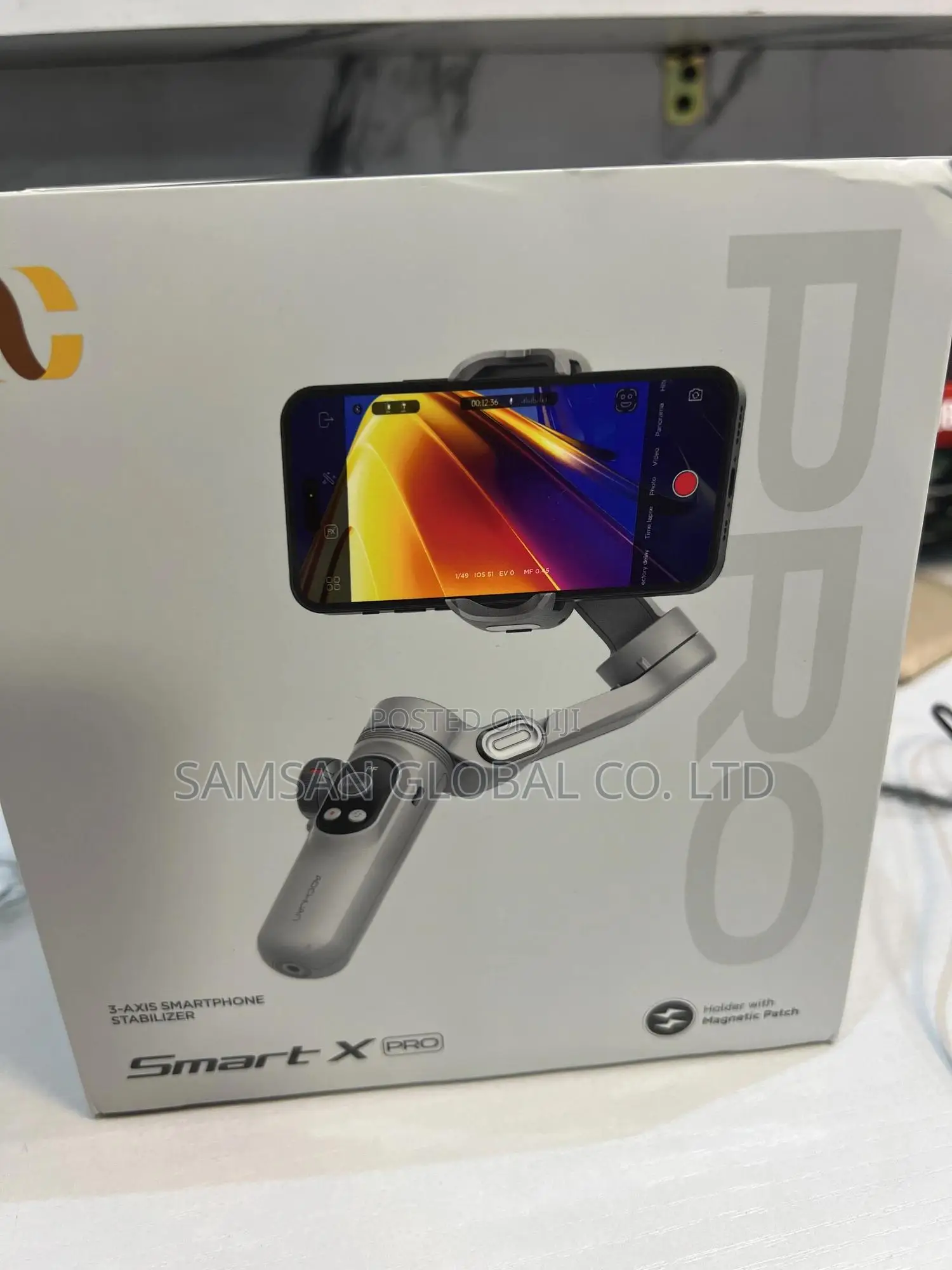 Smart X Pro Gimbal for Tiktok Youtube Video Contents