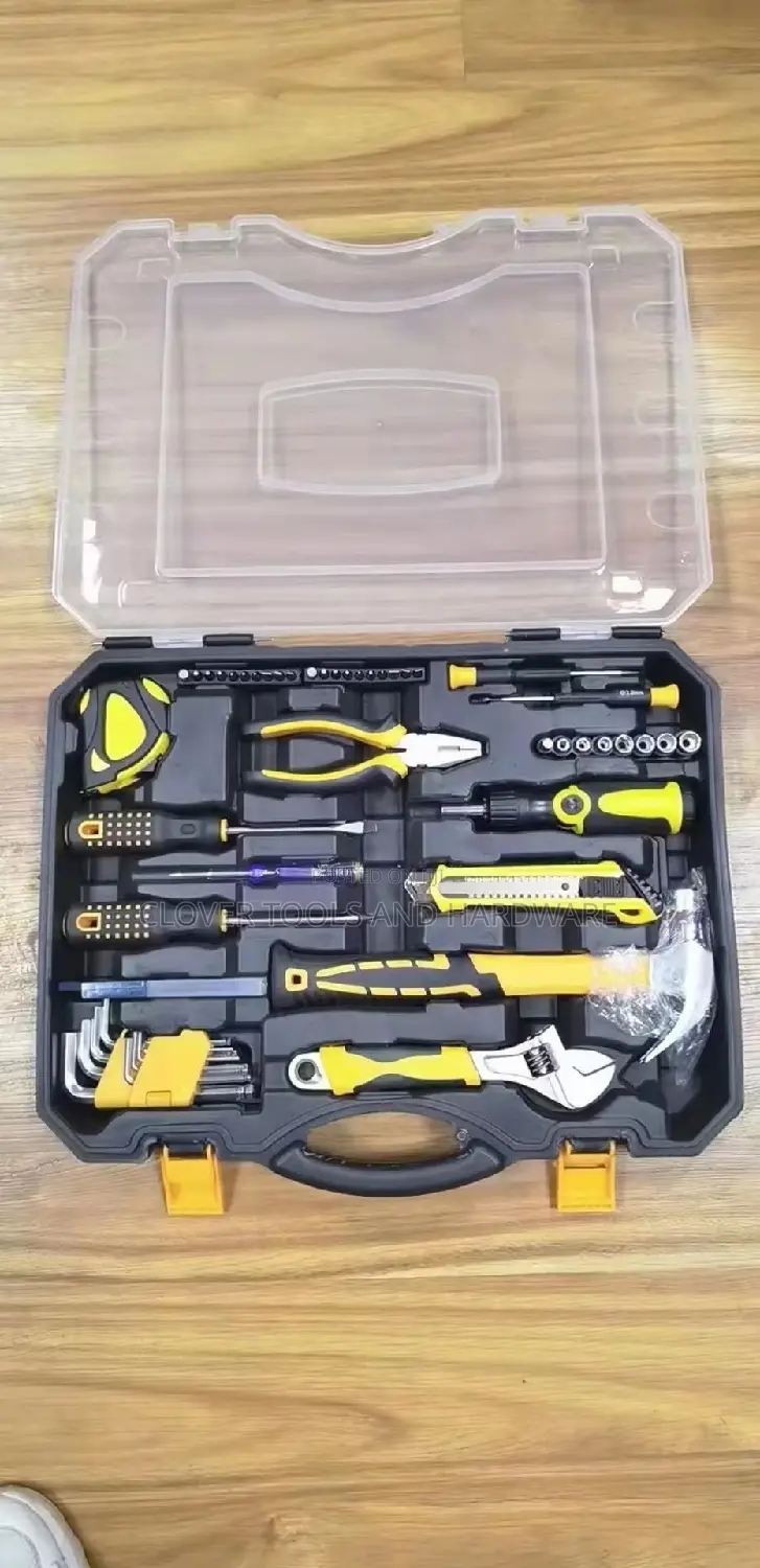 Household Tool Set 82 Piece Home Repair Tool Kit General