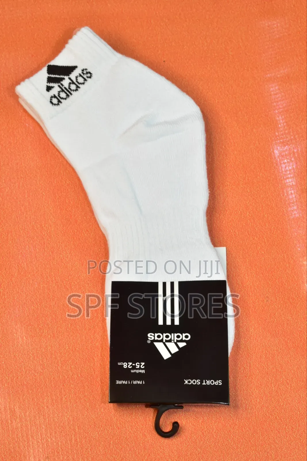 White Adidas Gym Socks